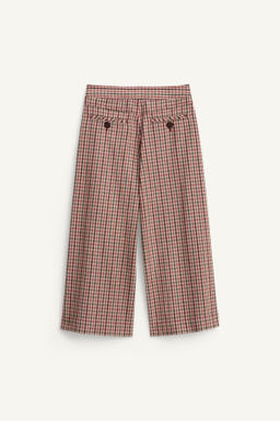 LIMITED EDITION CHECK TROUSERS - Zara фото 6