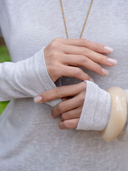 полупрозрачный лонгслив- паутинка - Binita фото 5