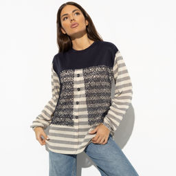 Свитшот с кружевом Стиль по-взрослому (new)