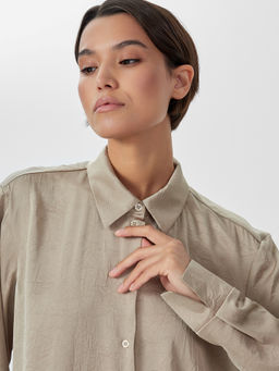 Блузка женская бежевая - Mark formelle фото 5