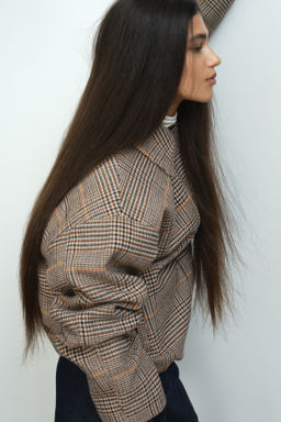 Cazadora bomber con cuello - H&m фото 7