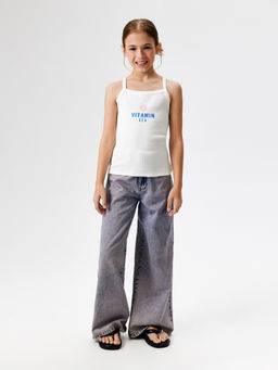 ACOOLA / Майка детская для девочек Idra молочный  фото 6