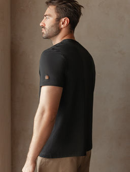 Футболка из премиального хлопка с авторским принтом - Vilatte фото 3