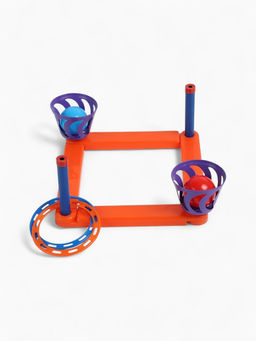 Кольцеброс-Шароброс, 2 шара, 2 кольца, 16.5×35 см, МИКС