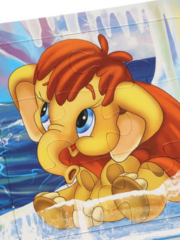 Цена за 2 шт. Книга - пазл «Мама для Мамонтёнка», 10 стр., Непомнящая Д.