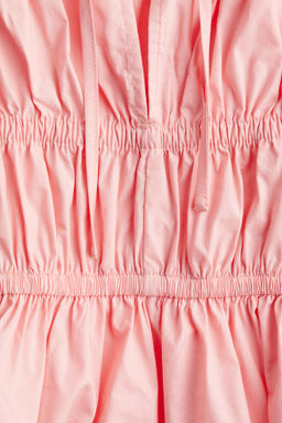 Blusa de popelina con manga puffy - H&m фото 3