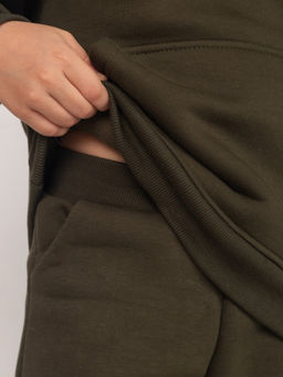 Костюм детский футер 3-х нитка начес пенье Бейби стайл ХАКИ 3 - Домтрик фото 9