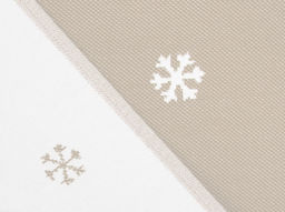 Полотенце 5с22.312ж1 Снежинки-арт(ДТЭ лён) 50х180 см