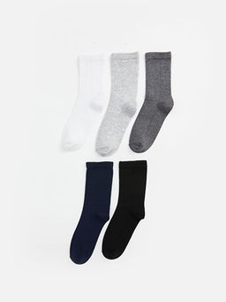 Basic Erkek ?ocuk Soket ?orap 5li