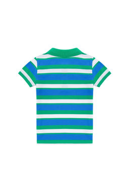 Зеленая футболка с воротником-поло для мальчика Неожиданная скидка в корзине - U.s. polo assn фото 2