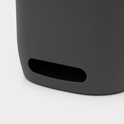 Подставка для столовых приборов IDEA «ИЗЛИ», 25×14.5×19 см, пластик, графитовая