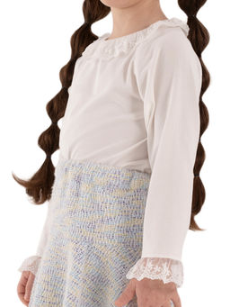 Джемпер для девочки О67103 - Карамелли фото 6