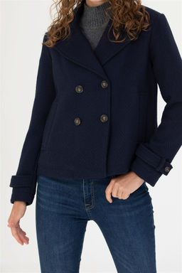 U. S. Polo Assn Женское темно-синее пальто Stamp - U.s. polo assn фото 14