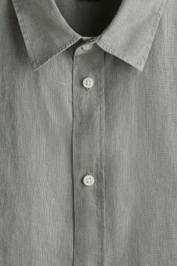 Camisa de lino Regular Fit - H&m фото 6