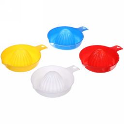 Цена за 5 шт. Соковыжималка пластиковая для цитрусовых с ручкой 19*14*4,5см, цвета микс