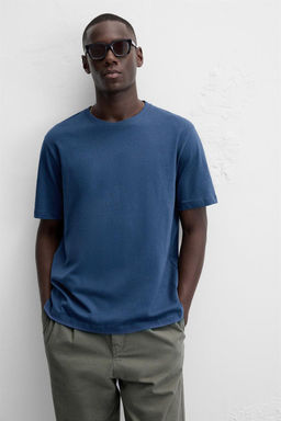 BASIC MEDIUM WEIGHT T-SHIRT - Zara фото 38