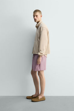 LOOSE-FITTING CHECKS BERMUDA SHORTS LIMITED EDITION - Zara фото 4
