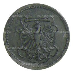 Монета 10 пфеннигов 1919 года Германия  Нотгельд  Франкфурт на Майне