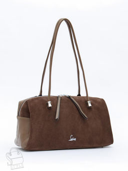 Сумка женская кожаная 98409SP cappuccino Velina Fabbiano-Safenta в Новосибирске