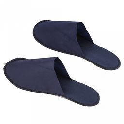 Тапочки одноразовые Standart 37-42рр, спанбонд, подошва - пенополиэтилен, s5мм, 60мкм, с закрытым мысом, легкие, синий, индивидуальная упаковка, SMZ (Россия) - Домашняя мода фото 3