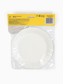 Цена за 2 шт. Тарелка одноразовая бумажная «Техника», 17см, 6 шт