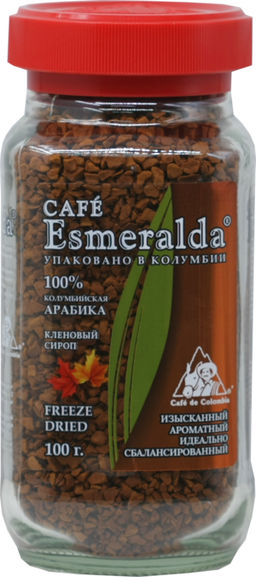 Cafe Esmeralda. Кленовый сироп 100 гр. стекл.банка