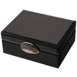 ШКАТУЛКА КОЛЛЕКЦИЯ GRANITE ЦВЕТ:ЧЁРНЫЙ 19*16*8 СМ