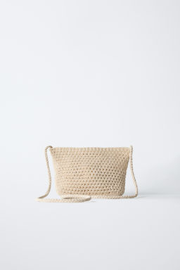 FRUIT CROCHET CROSSBODY BAG - Zara фото 5