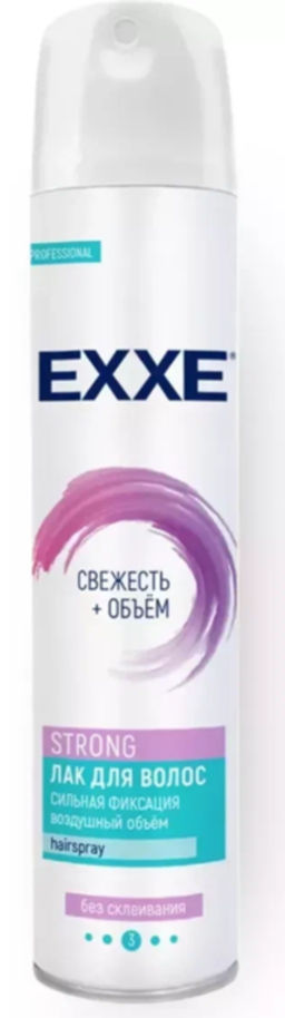 EXXE д/укладки волос лак 300мл STRONG сильная фиксация