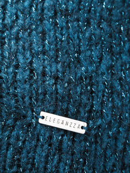 Шапка жен. мох+шерсть+виск+люр ZZ-BR55501 turquoise - Eleganzza фото 3