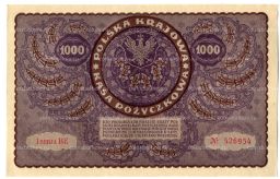 1000 марок 1919 года Польша
