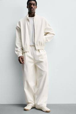 PANTAL?N JOGGER WIDE FIT PLIEGUES / Crudo - Zara фото 5