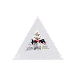 Холст грунтованный на картоне VISTA-ARTISTA VCPT-30 треугольный 100% хлопок 30 х 26 см 280 г/кв.м среднезернистый