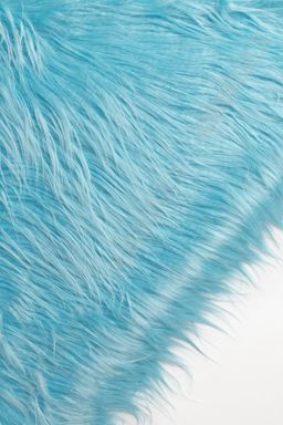 Мех искусственный длинный ворс 1,7*1 м (SF-7341) голубой №13