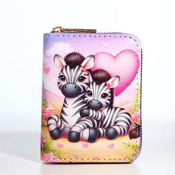 Кошелёк на молнии, разноцветный