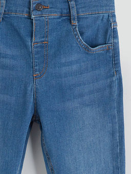 Beli Lastikli Erkek ?ocuk Jean Pantolon