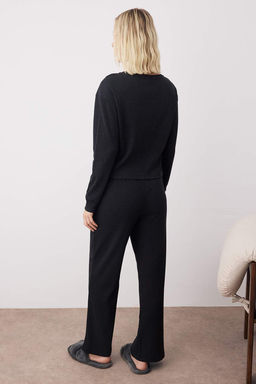 Antrasit Fitilli Orme Pijama Tak?m? THMAW21PT0009
