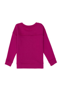 Базовый свитшот цвета фуксии для девочек Неожиданная скидка в корзине - U.s. polo assn фото 2
