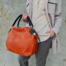 Женская сумка с ручками из эко кожи 0074-91 - Cidirro фото 4