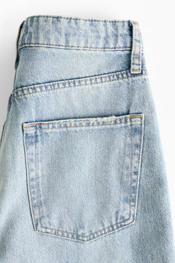 Wide High Waist Ankle Jeans - H&m фото 7