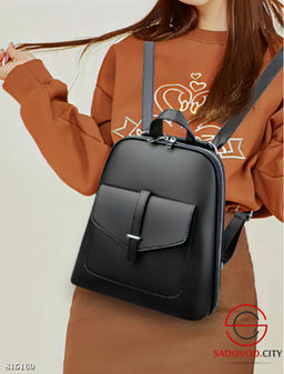 Сумка-рюкзак из эко-кожи