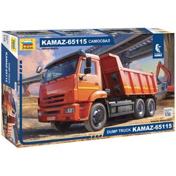 Модель для сборки "Самосвал Kamaz-65115" 1:35 (3650, "ZVEZDA")