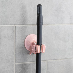 Держатель для уборочного инвентаря на вакуумной присоске, 5.55.57 см, МИКС - Simaland фото 2