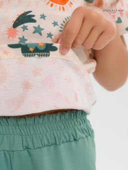 Костюм Лето изумруд-радуга бохо - Sovalina фото 9