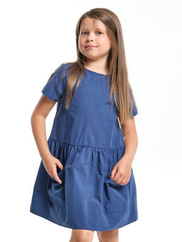 Платье с карманами UD 7917 серо-синий - Mini maxi фото 5