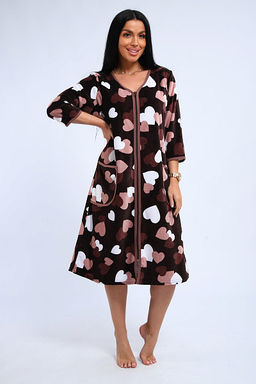 Халат велюровый на молнии (941-6) - Плиона фото 136