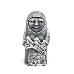 Магнит из мрамолита "Лада" 30*11*60мм Радуга камня