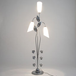 Торшер напольный BayerLux «Симпл», 3×15 Вт, E27, ×ром