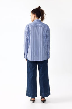 MAMA Wide High Waist Ankle Jeans - H&m фото 5