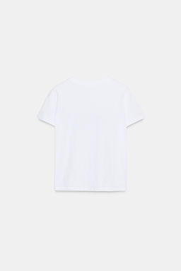 FRONT SLOGAN T-SHIRT - Zara фото 5